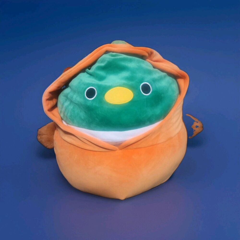 Squishmallows Avery Mallard Duck 16" Pumpkin Costume Halloween Plush 2022 Tags